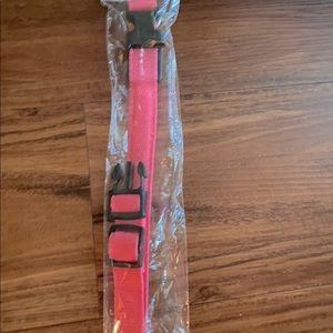 Pink dog collar